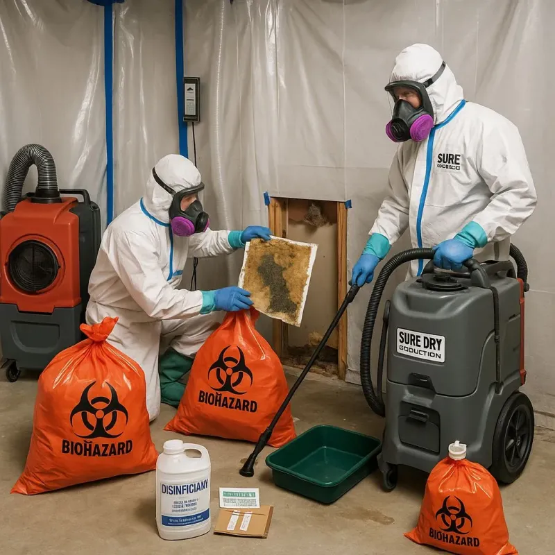 Contaminated Water Handling Protocols process in Centerville, IA