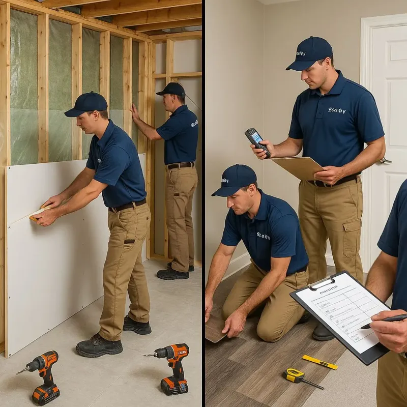 Repairs and Reconstruction process in Centerville, IA